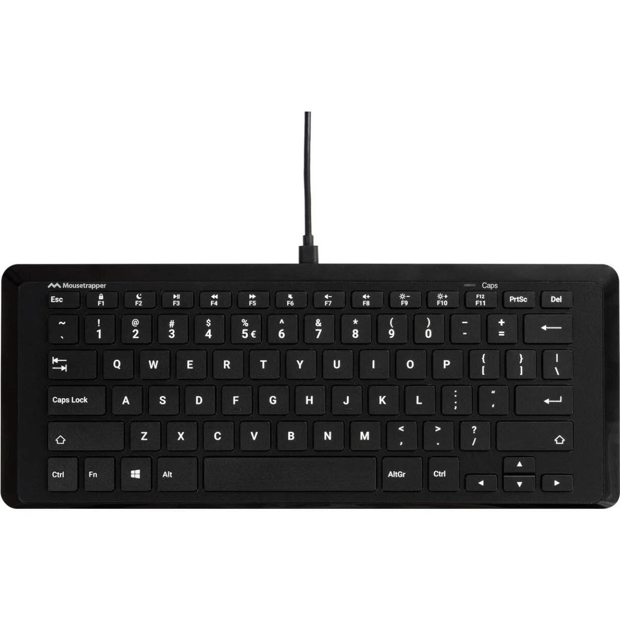 Mousetrapper Type Qwerty MINI compact toetsenbord US layout